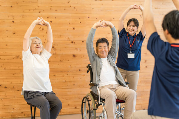 施設でのイベントの様子