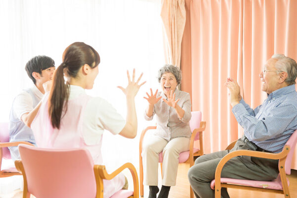 施設内のイベント手遊び